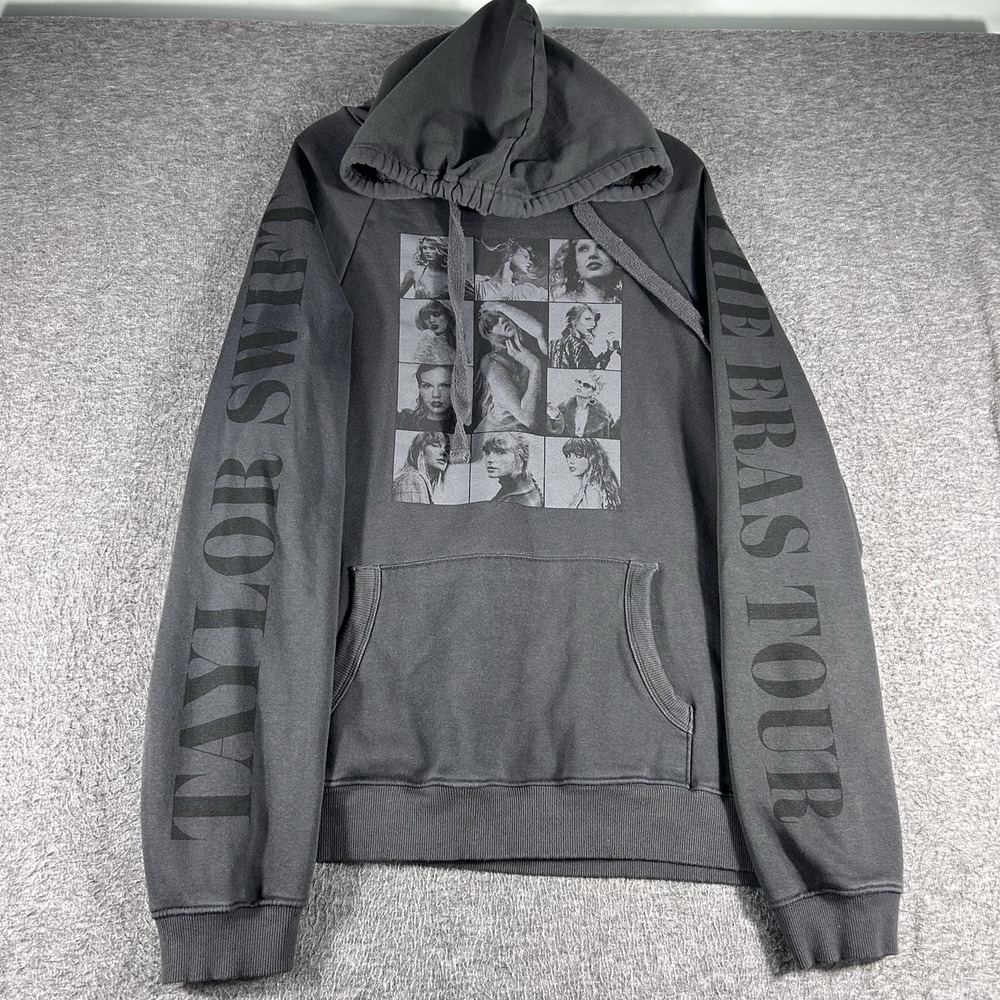Taylor Swift‎ The Eras Tour Merch Hoodie Womens L Concert Music Festival Swiftie